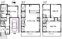 鎌倉市台4丁目新築分譲戸建　全4棟（C号棟）